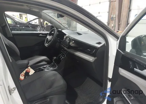 2024 Volkswagen Taos 1.5T Se Black из США, поврежденный, VIN 3VVLX7B29RM128314